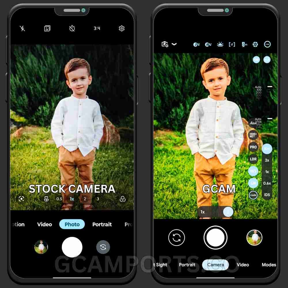 Difference Between Google Camera and Stock Camera